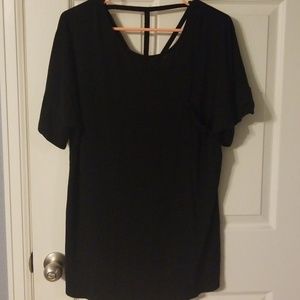 Black TShirt with Unique Back